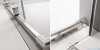 Radaway Furo DWJ drzwi prysznicowe 120cm prawe szkło przejrzyste 10107622-01-01R/10110580-01-01
